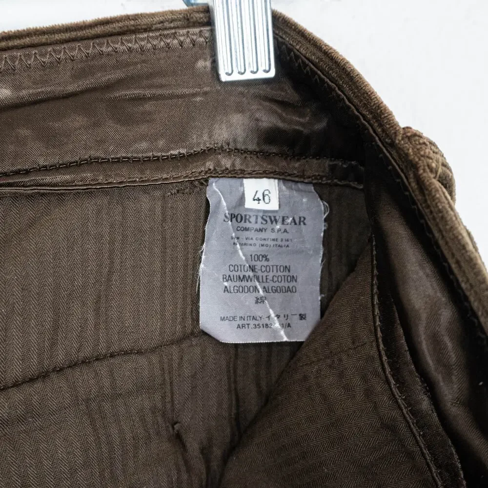 CP Company Men's Corduroy Trousers pant Straight Leg size 46